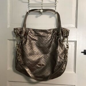 Elliott Lucca Gold Tote Purse